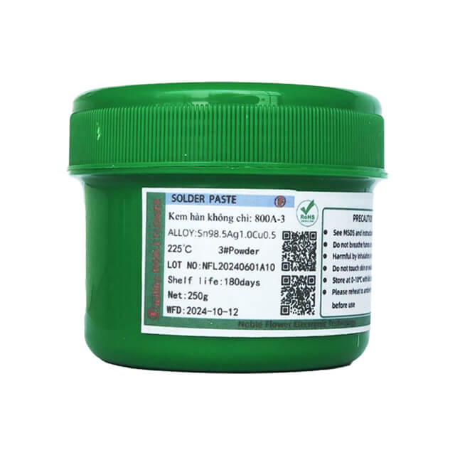 What are the characteristics of solder pastes containing ‘bismuth’?