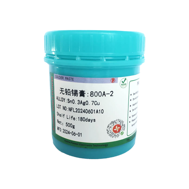 Noble Flower 250T3 Canned Solder Paste 250 g (T3) Sn99.0/Ag0.3/Cu0.7 No-clean